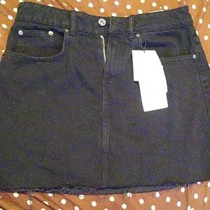 Black zara skirt
